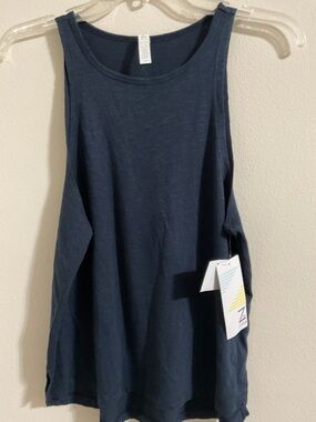 NWT-  Z by Zella Women’s Navy Blue Sleeveless Tank Top, Sz XS